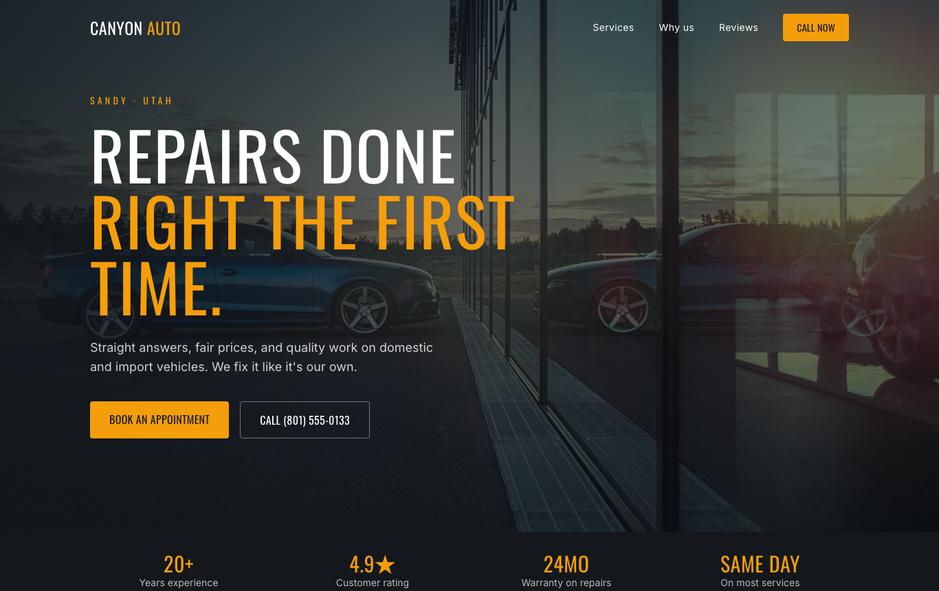 Canyon Auto Works